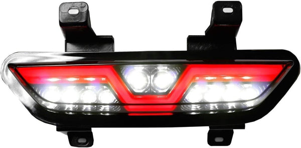 Rear F1 Style Tail LED Fog Lamp 4th Brake Light Ford Mustang 2015+ S550 6 MK6