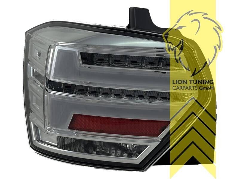 LT Pair LED DRL Rear Lights Tail Lamps VW Polo 2G AW AW1 BZ1 smoke dynamic LHD