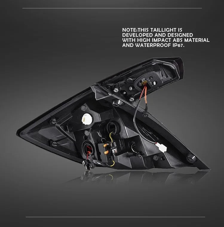 TYPY Pair LED 18-21 Honda Civic 10 Hatchb Dynamic Rear Lights Dynamic Tail LHD