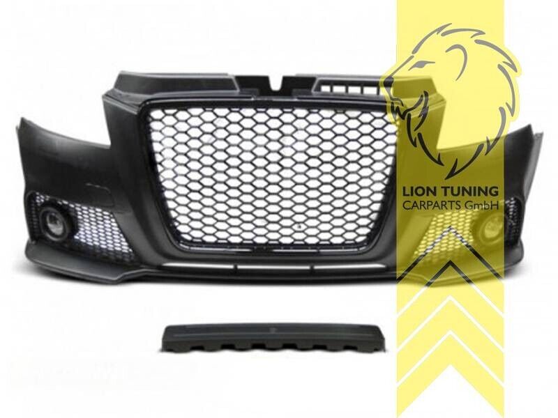 LT Front bumper & grille fogs Audi A4 B7 8E + S4 + S-Line 04-08