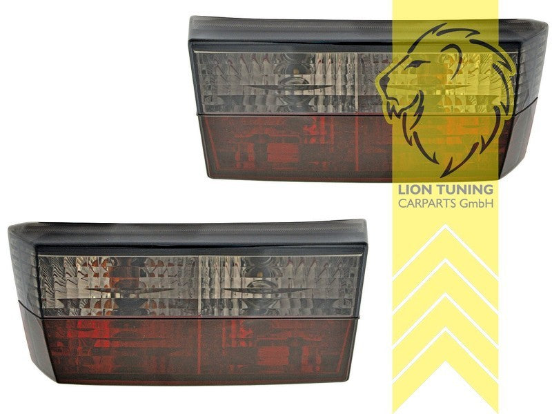 LT Pair Halogen Rear Lights Tail Lamps VW Golf 1 155 17 74-93 Cabrio black LHD