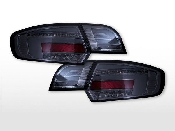 FK LED Lightbar Rear Lights Tail Lamps Audi A3 8P 8PA 03-05 Light Smoke S3 LHD