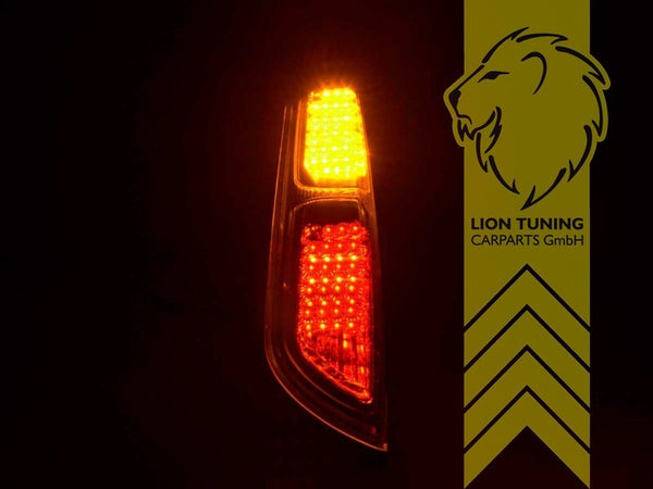 LT Pair LED Lightbar Rear lights Ford Focus 2 FL DA 08-11 hatchback white LHD