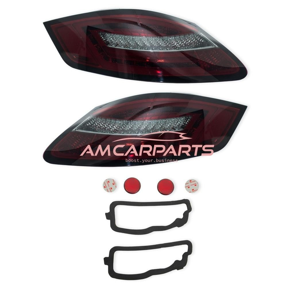 AMCP LED Lightbar Rear Lights Porsche Boxster Cayman 987 04-08 red smoke LHD