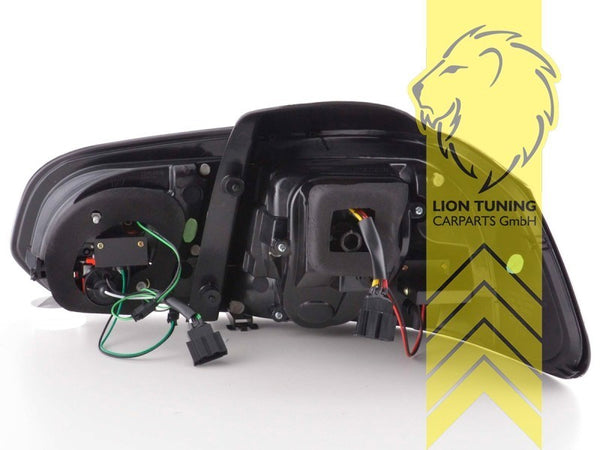 LT Pair LED DRL Lightbar REAR LIGHTS Tail VW Golf 6 black 08-13 5K1 LHD