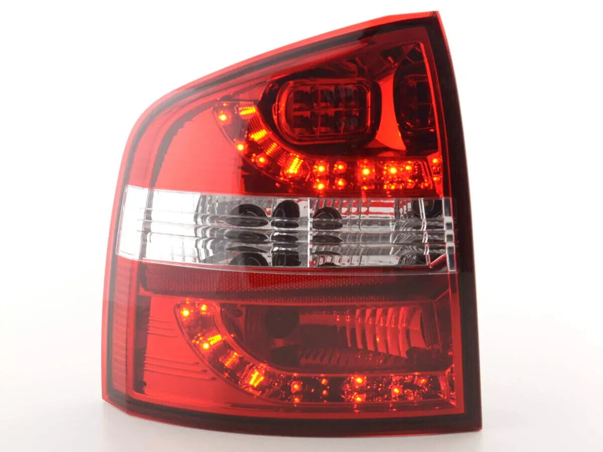FK Pair LED Lightbar Rear Lights Skoda Octavia 2 MK2 Combi 1Z 05-12 red LHD