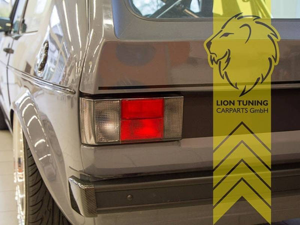 LT Pair Halogen Rear Lights Tail Lamps VW Golf 1 Cabrio 155 17 red OEM Style 74+