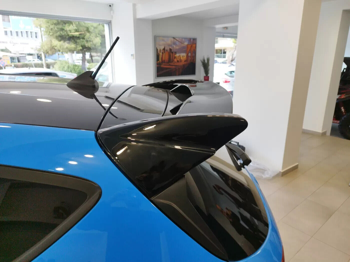 Motordrome Design Rear Wing Roof Spoiler Ford Fiesta Mk8 / Mk8.5 ST / ST-Line