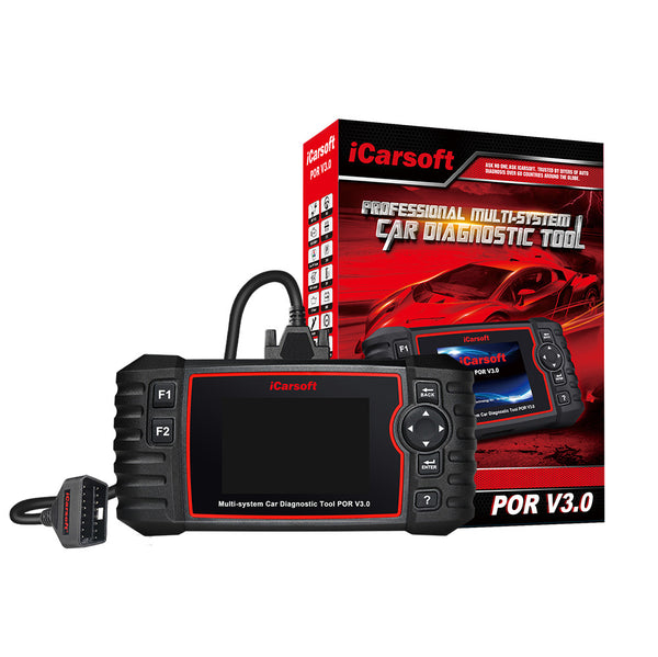 iCarsoft POR V3.0 4" TFT Porsche OBDII Professional Diagnostic Scan Tool