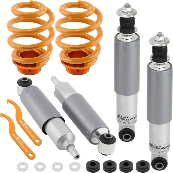 MXPR Coilovers Kit VW T4 Transporter 1.9D TD 2.5TDi 2.8 VR6 90-03 Bus Van Camper