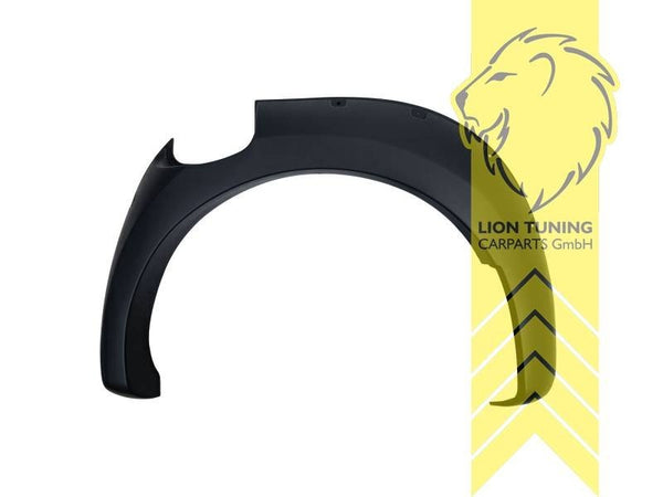 LT ABS Black Wheel Arch Extensions fender flares Ford Ranger T6 2G 2N 2P 11-15