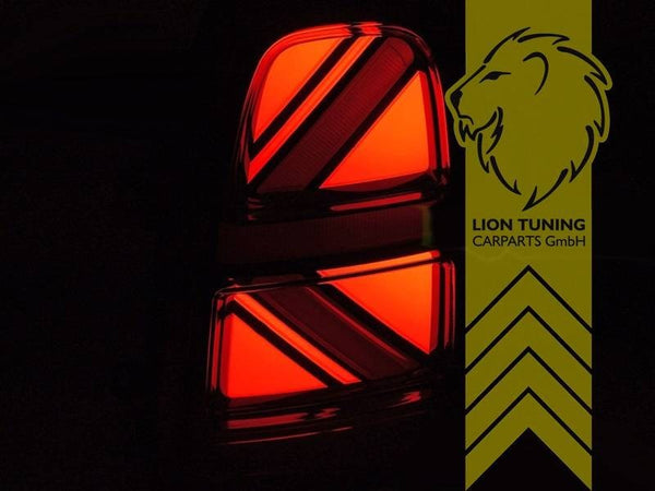 LT LED DRL Lightbar Rear Tail Lights BMW Mini Country Man F60 16+ red black LHD