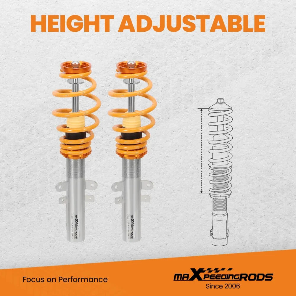 MXPR Adjustable Height Lowering Coilovers Citroen C4 LA UA LC 1.6 2.0 HDi