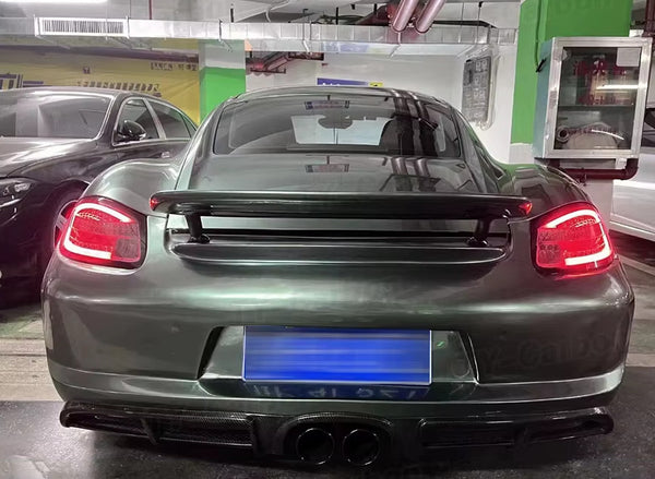 TYC Porsche 987 987.1 Cayman 05-12 Rear Trunk Boot Lip Duck Tail Wing Spoiler