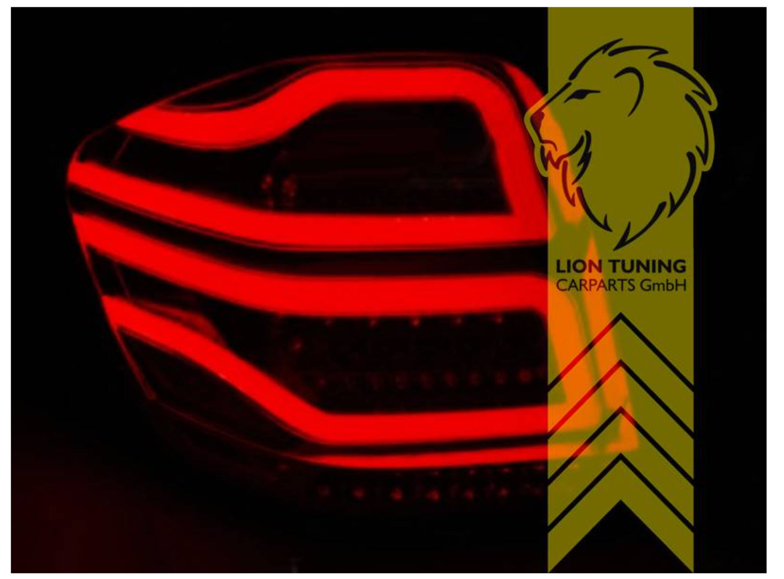 LT Pair LED Lightbar Rear Lights Tail Mercedes W164 ML M-Class LHD