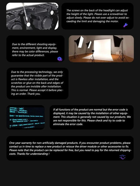 TYPY Pair 07-10 + 11-13 BMW X5 E70 Lightbar LED DRL Dynamic Rear Lights 07-13