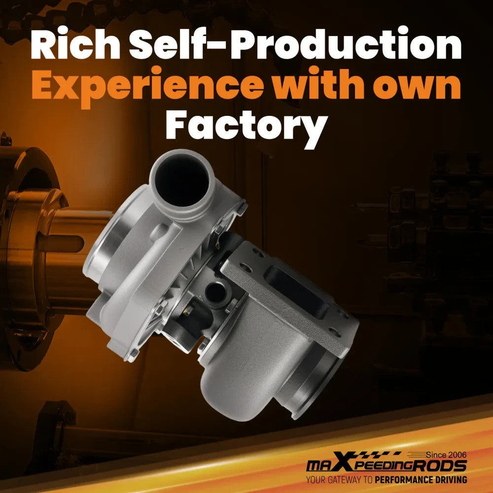 MXPR GT3037 T3 GEN2 Universal Turbo Charger V-Band 2.5-3.0 500+HP Water Cooled