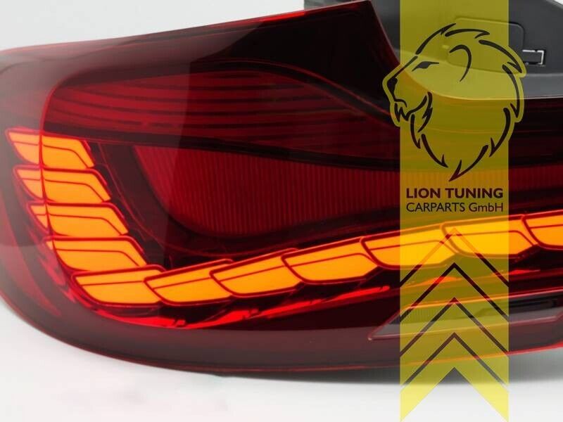 LT LED REAR LIGHTS BMW 2 Series F22 Coupe F23 Cabrio F87 M2 13-21 red smoke LHD