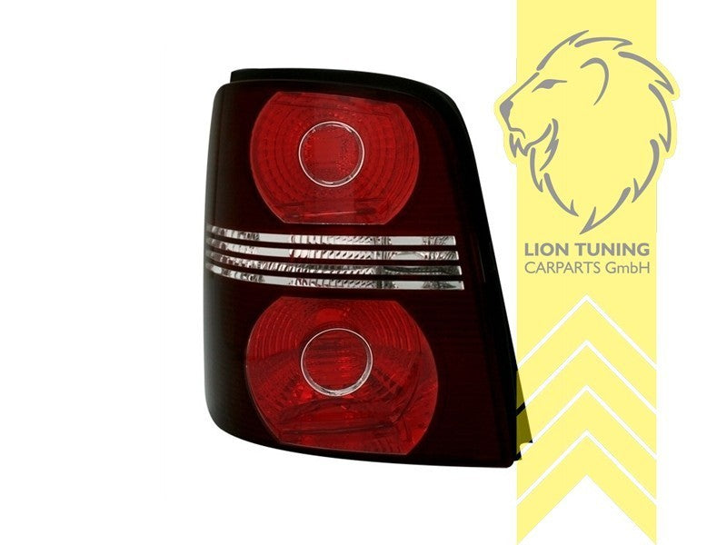 LT Pair Rear Lights Halogen Tail Lamps VW Touran 1 1T facelift Afterburner 03-06