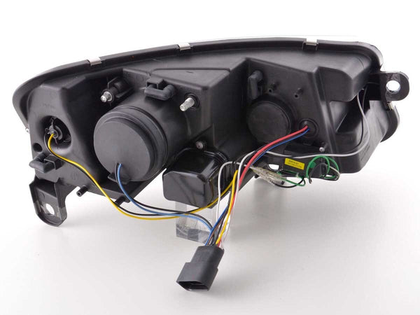 FK LED Headlights LED DRL Lightbar Audi A6 C6 4F 04-08 chrome S6 S-Line LHD