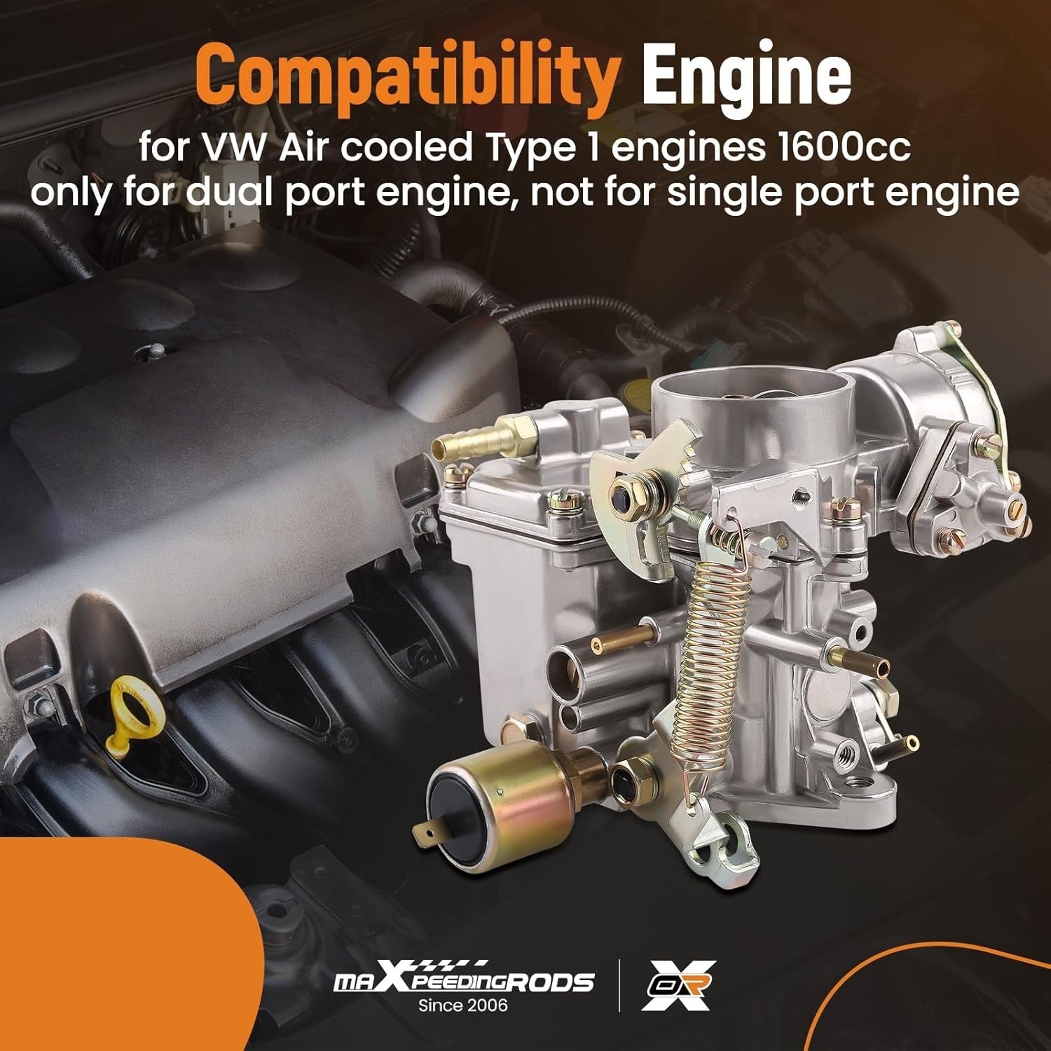 MXPR 34PICT-3 Carburetor Beetle Thing Karmann Ghia Transporter Squareback 1.6