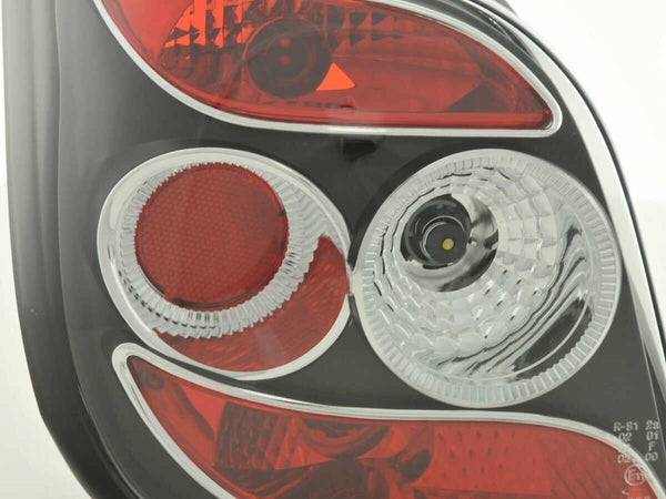 FK Pair Rear Lights Ford Fiesta 3 GF 3-dr MK3 92-95 black LHD