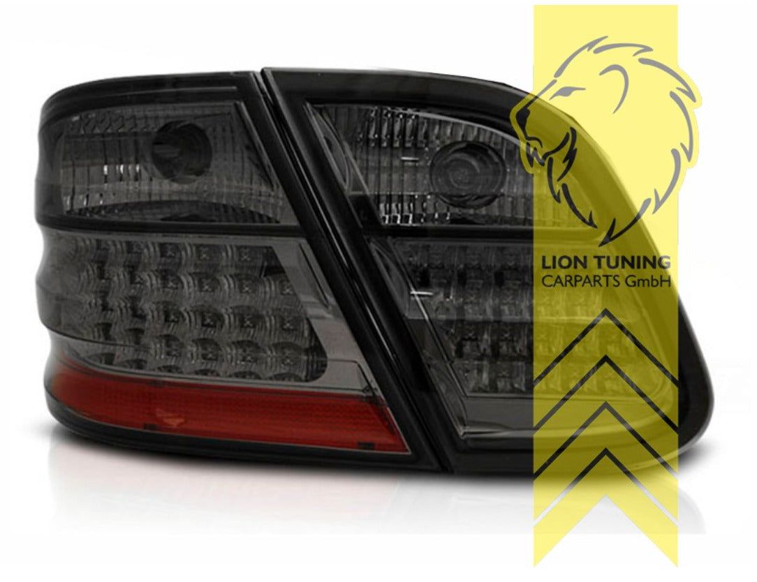 LT Pair LED DRL Rear lights Tail Lamps Merc CLK C208 Coupe Cabrio black LHD