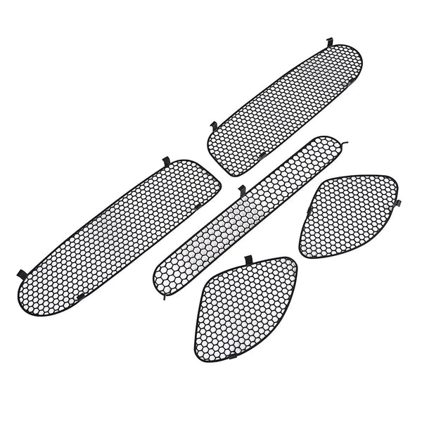 Aftermarket 5pcs Car Front Bumper Vent Mesh Grilles Porsche Boxster 986 97-02
