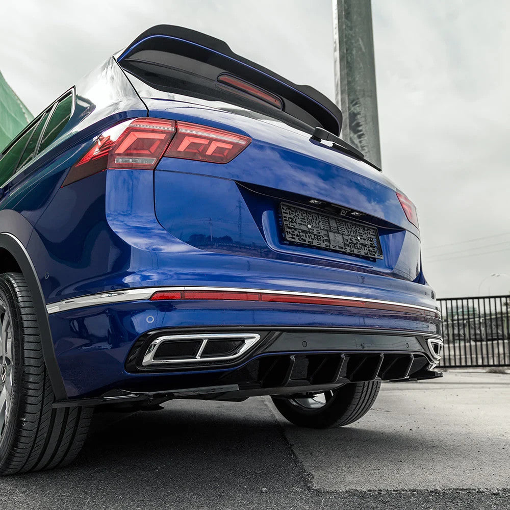 OW Body Body Styling Kit ABS Black Gloss VW Tiguan R-Line Mk2 Facelift 20-24