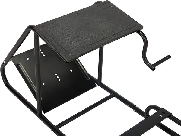 AZ Driving Game Sim Racing Frame + BS6 Seat Rig Wheel Pedals Xbox PS PC F1