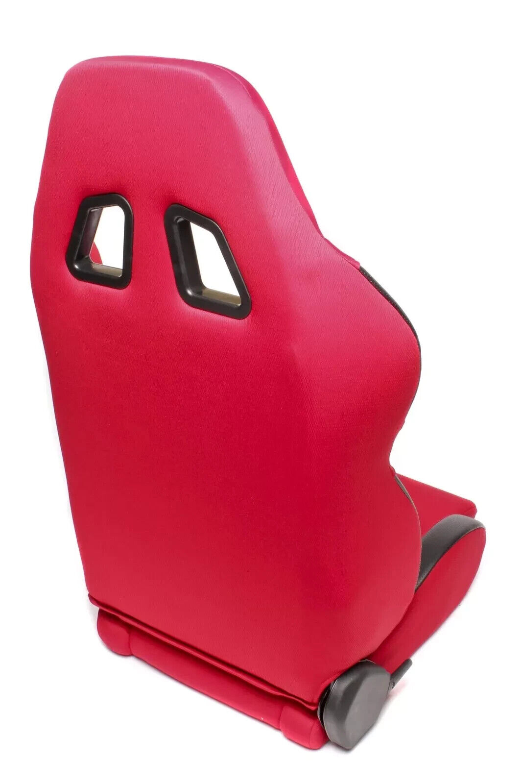 TATECH x1 Single Universal Recline Fold Bucket Seat Car Racing Sim Red Alcantara