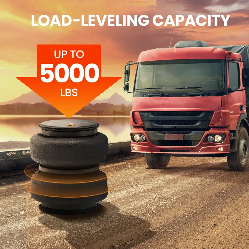 MXPR Air helper Spring Bags Level Suspension Kit Dodge Ram 1500 Pickups 10-18