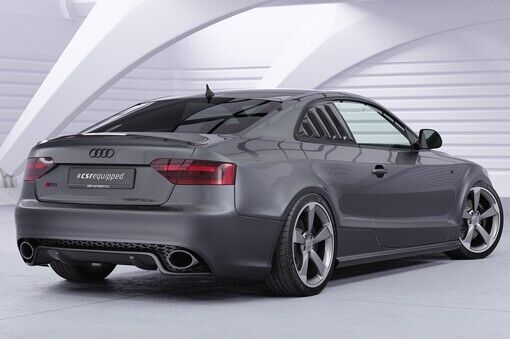 CSR Side window covers louvers Audi A5 S5 RS5 8T Coupe Unpainted ABS Matte Black