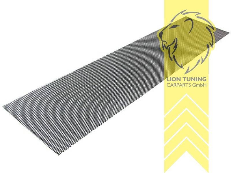 LT Universal Aluminum Racing Grille Honeycomb Sport Grille 135x30cm black fine