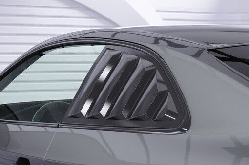 CSR Side window covers louvers Audi A5 S5 RS5 8T Coupe Unpainted ABS Matte Black