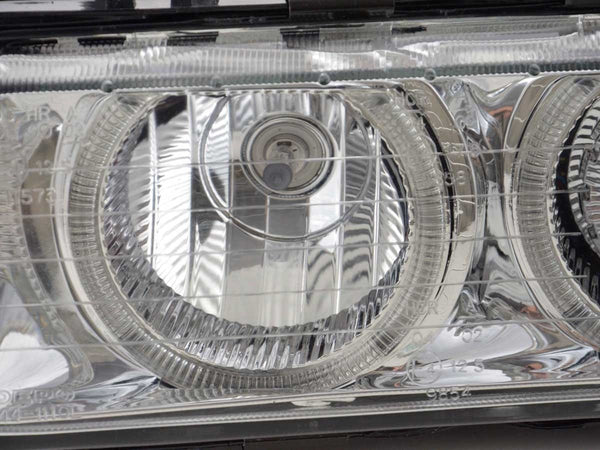 FK DEPO Pair Halogen Headlights BMW 3er Limo E36 92-98 Chrom Universal RHD / LHD