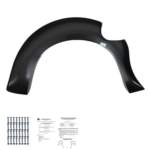 OW Fender Flares Wide Arch Kit D40 2005-2010 ABE TUV Black ABS