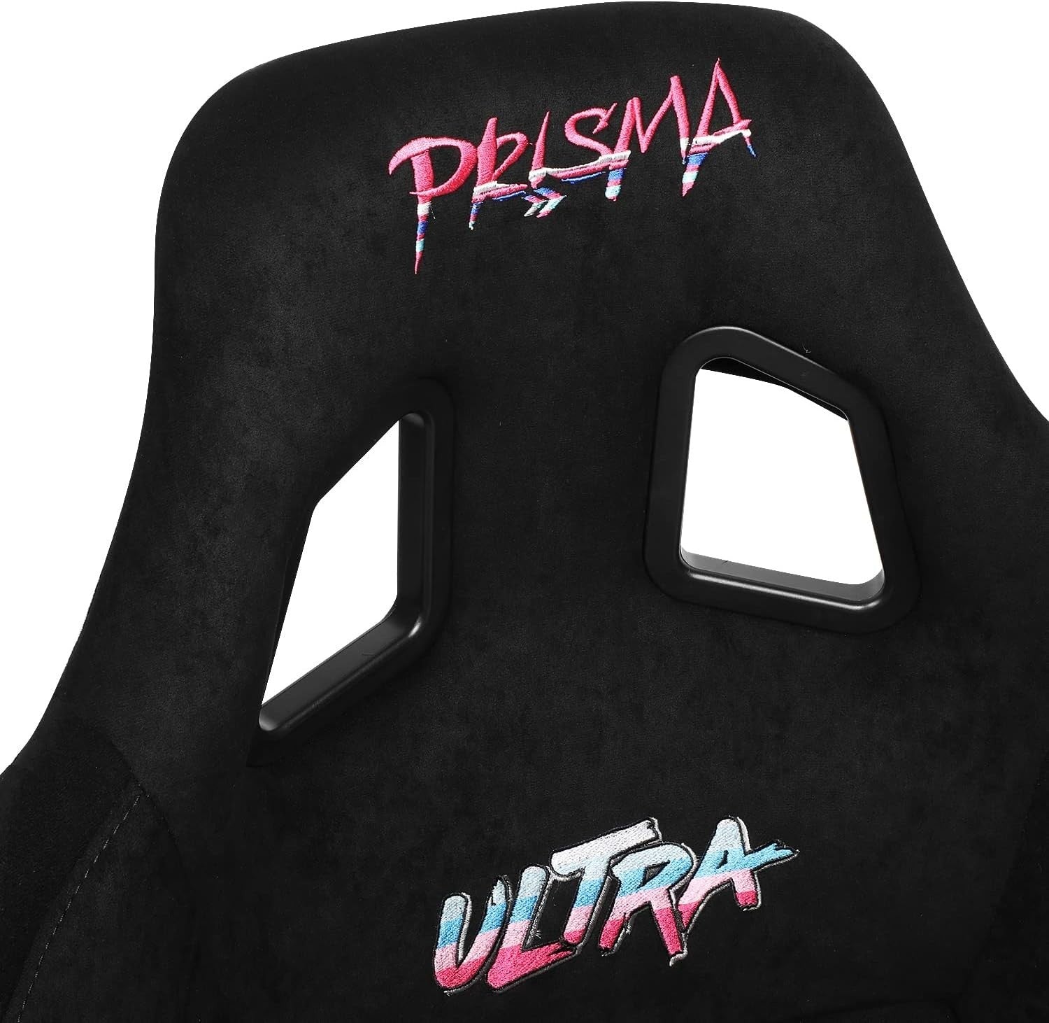 x1 Individual NRG Prisma NRG-FRP-302BK-ULTRA Bucket Seat L Black Side Mounts