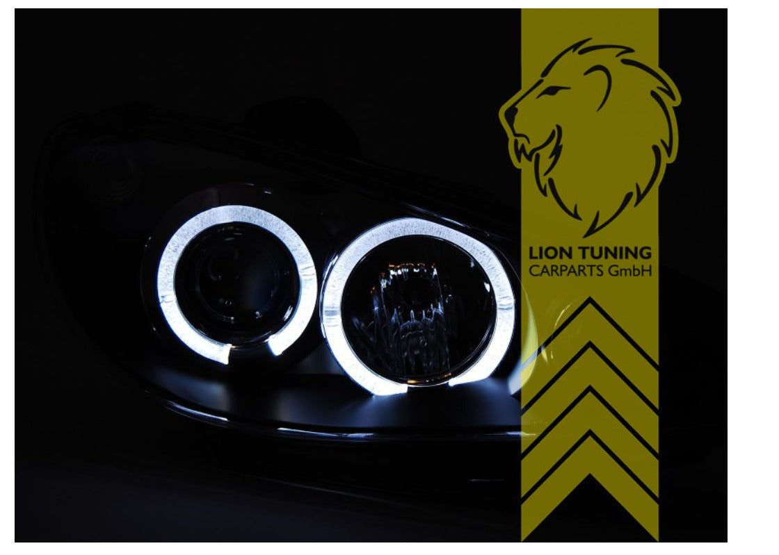 LT LED DRL Eye Halo Light Ring Headlights Peugeot 206 206CC Cabrio SW Break LHD