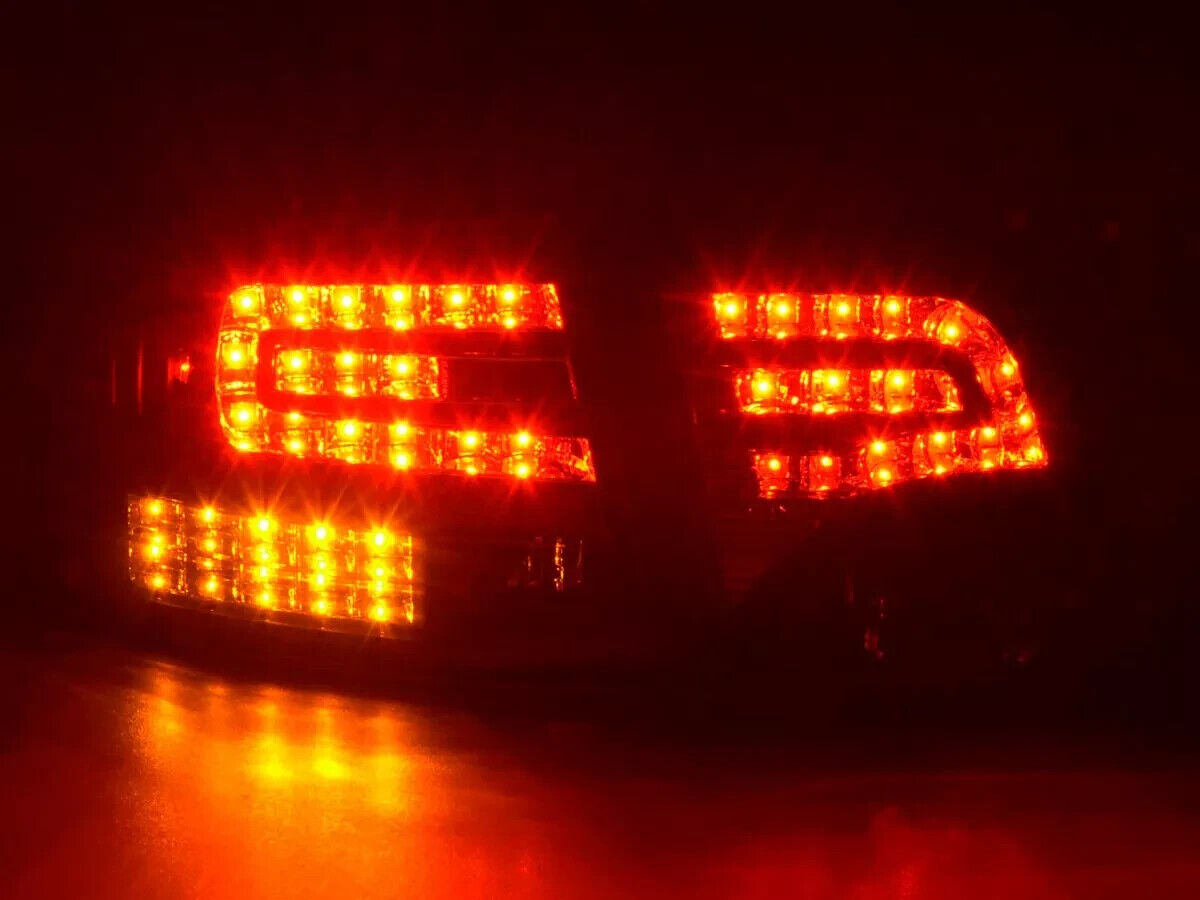 FK Pair  LED DRL Lightbar Rear Lights Audi A4 S Saloon B7 8E 04-07 black LHD