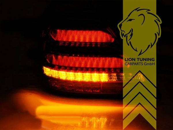 LT Pair LED Lightbar DRL Rear Lights Mercedes W203 FL 04-07 Limo C-Class LHD