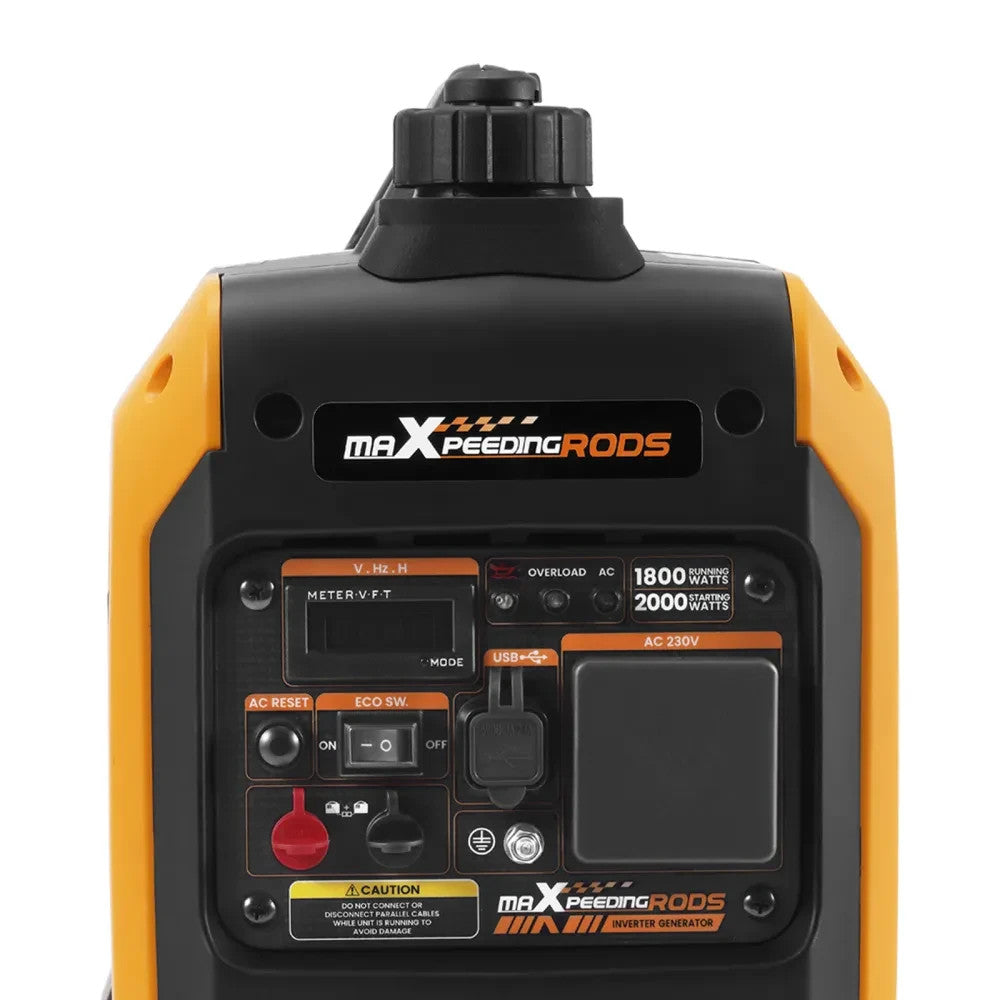 MXPR Super Silent Suitecase Mobil 1.8KW-2KW Petrol Inverter Generator Camping