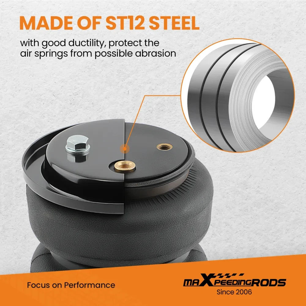 MXPR Air Spring Leveling Kit Dodge Ram 1500 Pickup 5000 lbs 4WD RWD