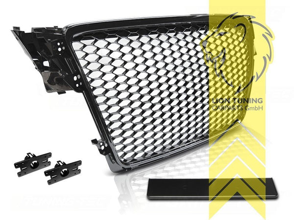 LT front bumper air intake grille radiator grill Audi A4 B8 8K S-Line S4 Not RS4