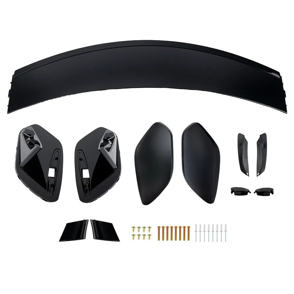 MXPR ABS Rear Wing Spoiler Trunk Boot G Black MERCEDES W176 12-18 AMG A45 Style