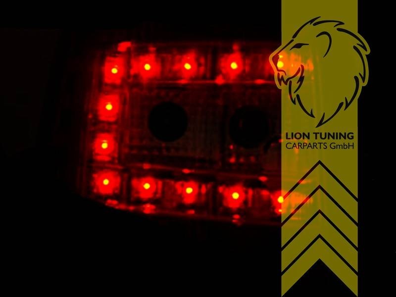 LT Pair LED DRL Lightbar Rear Lights Audi A4 B6 8E 01-04 Avant red white LHD