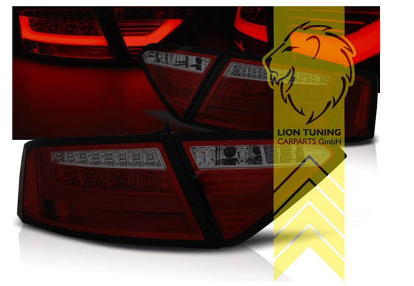 LT LED DRL Lightbar Rear Lights Tail Lamps Audi A5 8T Coupe Sportback LHD OE Halogen to LED