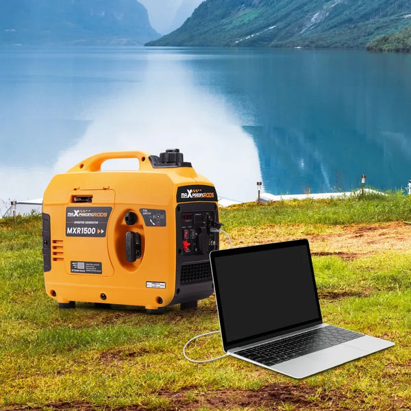 MXPR Portable Inverter Generator Silent Portable Suitcase 4 Stroke Engine Camping