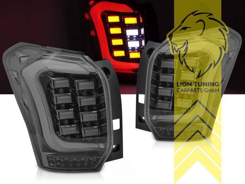 LT Pair LED DRL Rear Tail Lights Subaru Forester 4 SJ smoke 13-19 LHD