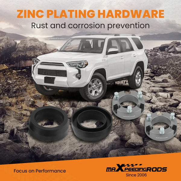 MXPR 3 Front 2 Rear Lift Kit w Differential Drop Spacers Toyota 4Runner 03-22